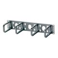 Panduit CABLE MGMT D-RING PANEL HORZ, 19"W X 3"H X 5"D, BLACK 2RMU ROHS CMPHH2